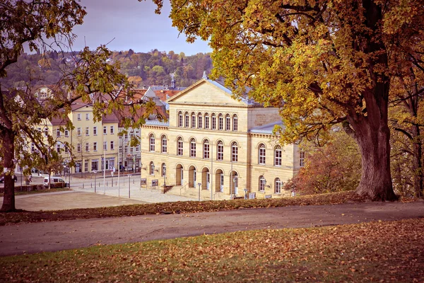 Palace Park e Teatro de Coburgo — Fotografia de Stock