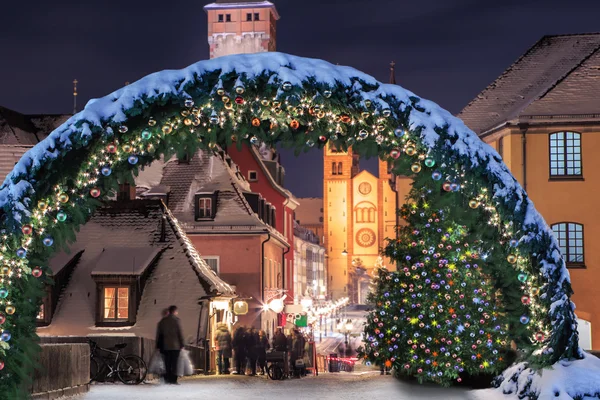 De kerstmarkt — Stockfoto