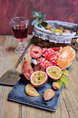 tutku meyve tabağı