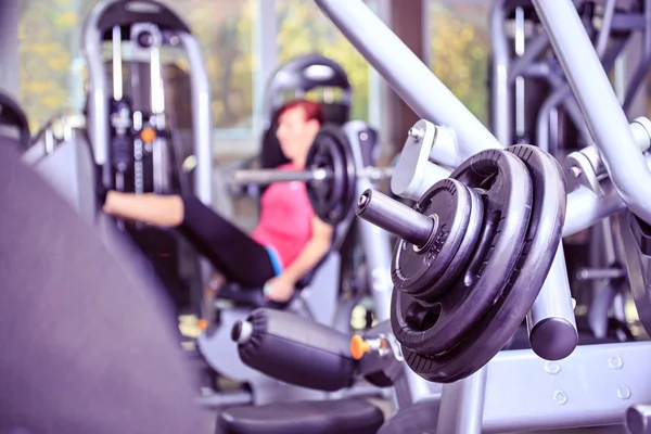 La sala de gimnasio — Foto de Stock