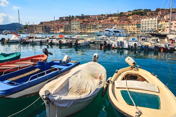 Portoferraio vista de la ciudad — Foto de Stock