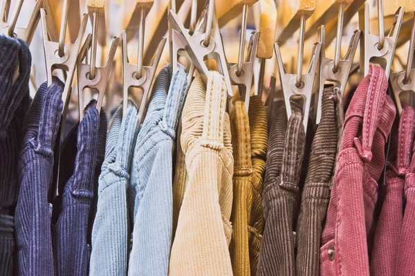 Some Corduroy trousers — Stock Photo, Image