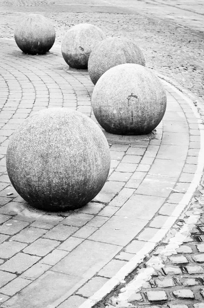 Sommige stenen ballen — Stockfoto