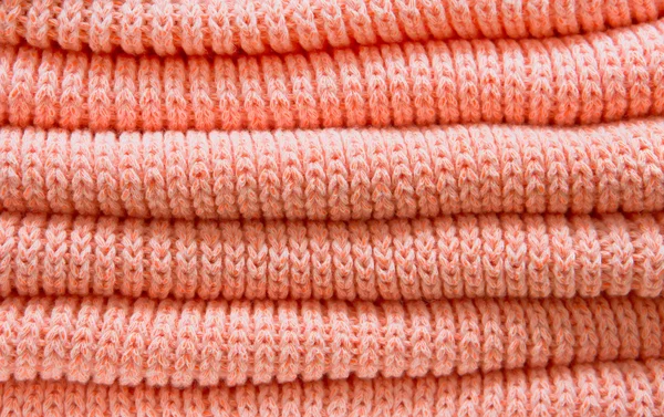 Einige orangefarbene Pullover — Stockfoto