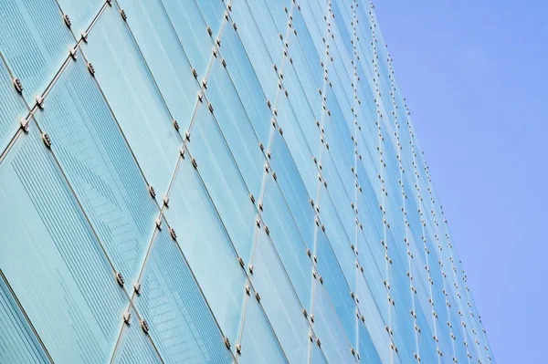 Een gebouw van glas — Stockfoto