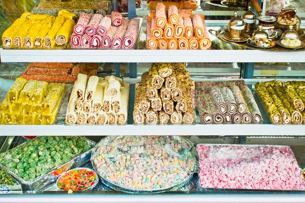 Turecké cukrovinky — Stock fotografie