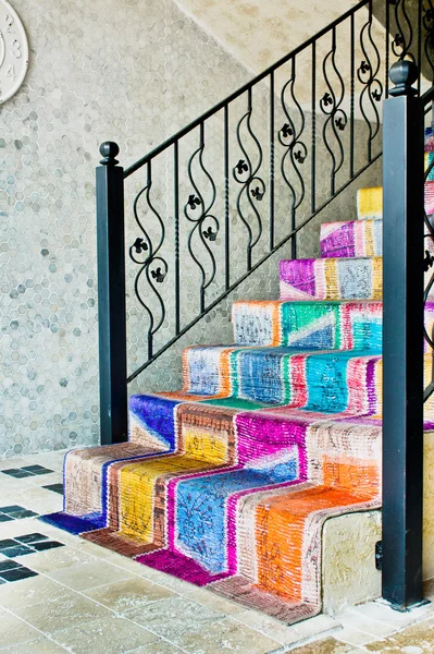 Escadas coloridas — Fotografia de Stock