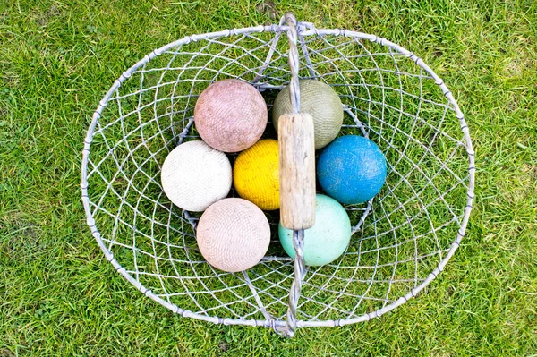 Kriket topları — Stok fotoğraf