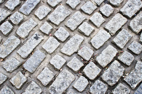 Kopfsteinpflasterstraße — Stockfoto