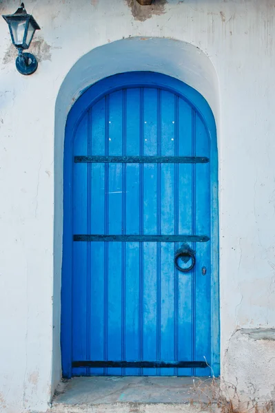 Porta blu — Foto Stock