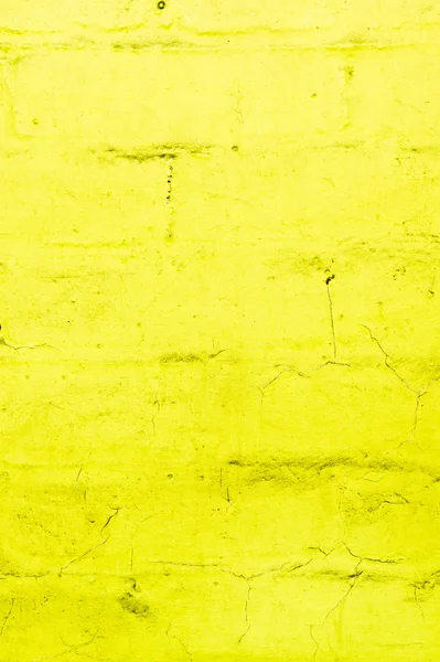 Mur en brique jaune — Photo