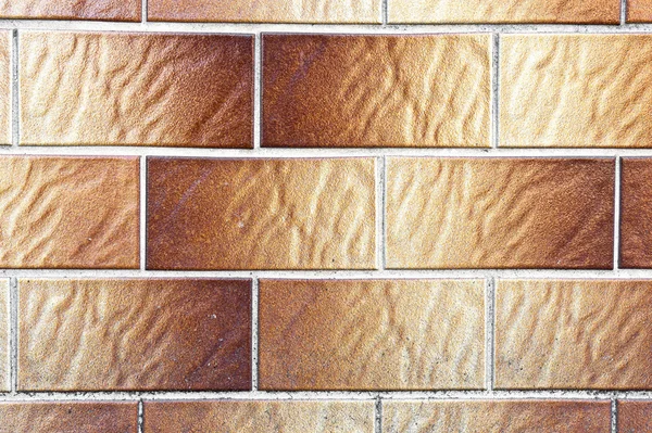 Brown azulejos fundo — Fotografia de Stock