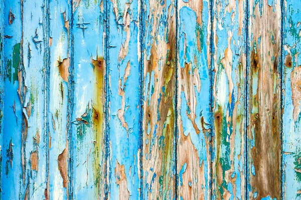 Fondo in legno blu — Foto Stock