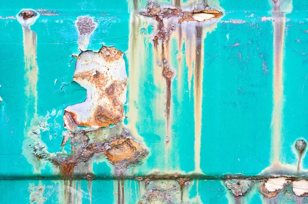 Yeşil metal arka — Stok fotoğraf
