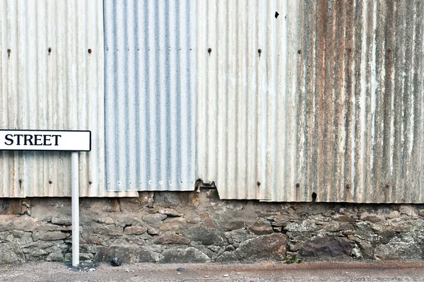 Een straat teken — Stockfoto