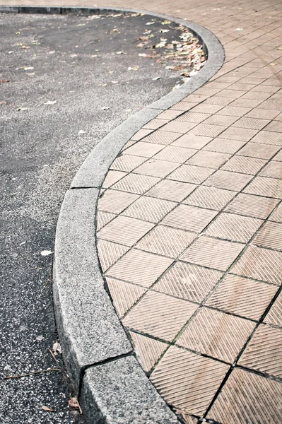 A curved Pavement — Stock Photo, Image