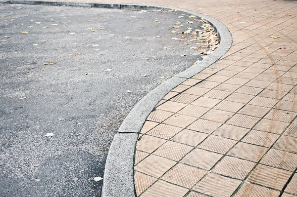 A curved Pavement — Stock Photo, Image