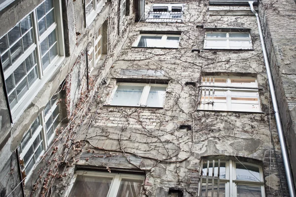 Außenfassade Altbau — Stockfoto