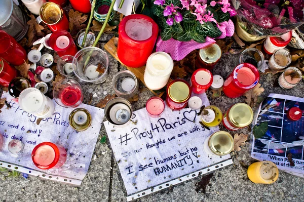 Homenajes para París —  Fotos de Stock