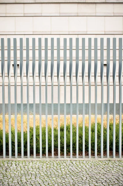 A Metal fence — Stock Photo, Image