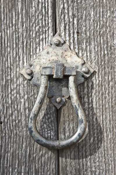 Eski kapı tokmağı — Stok fotoğraf
