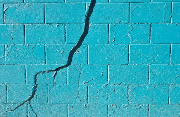 Un muro blu — Foto Stock