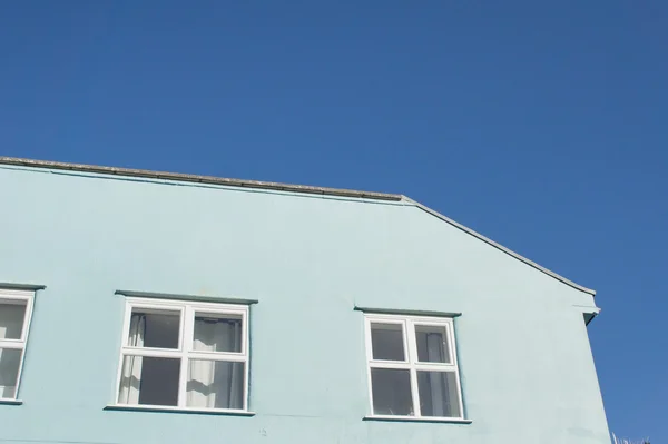 Un edificio azul —  Fotos de Stock