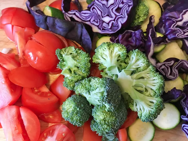 Raw ingredients  background — Stock Photo, Image