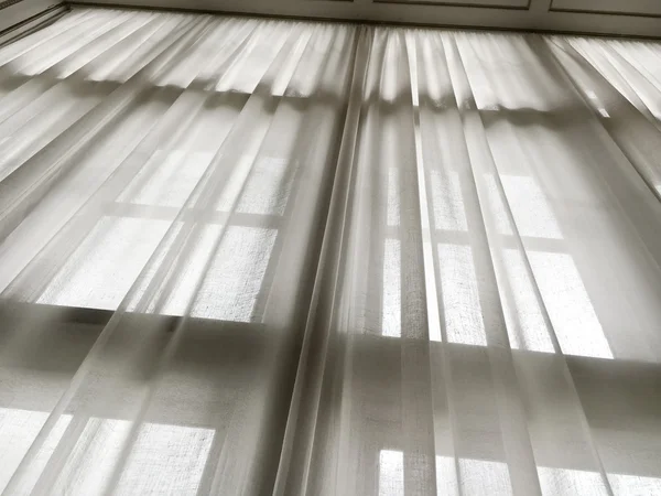 Fondo de cortina de lino — Foto de Stock