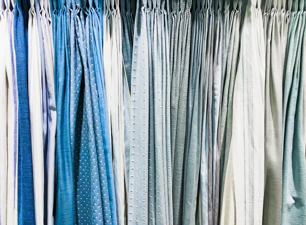 Detail záclony tkaniny — Stock fotografie