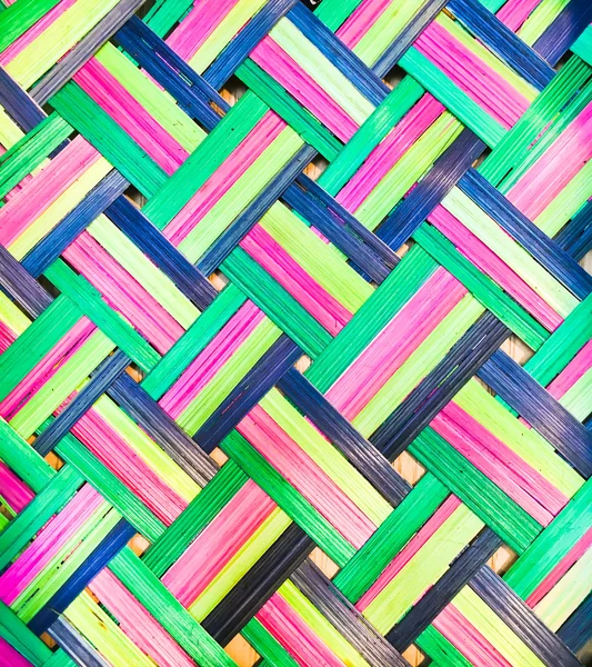 a Colorful wicker