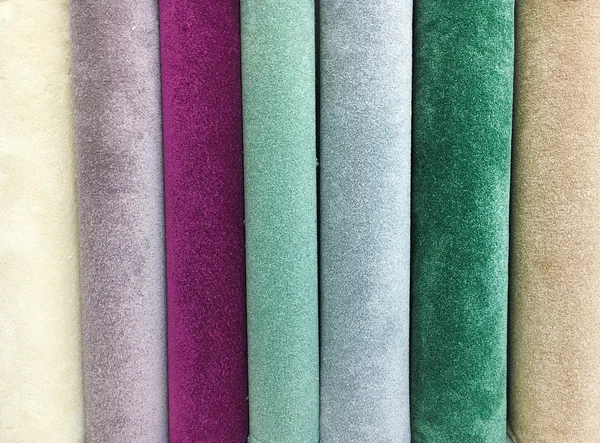 Carpet rolls background — Stock Photo, Image