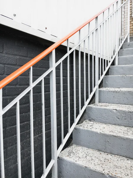 Steps and railings — Stock Photo, Image