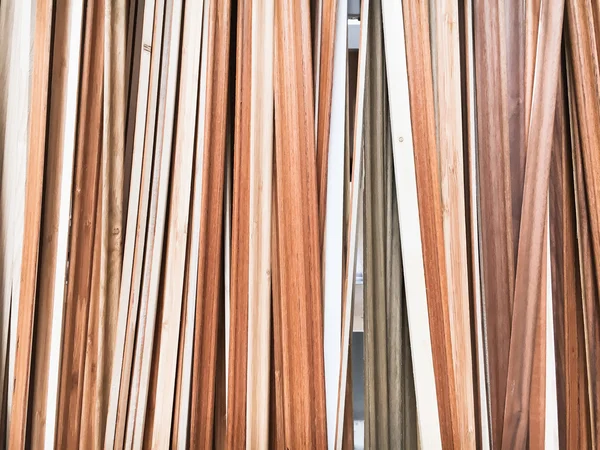 Guarnições de piso de madeira — Fotografia de Stock