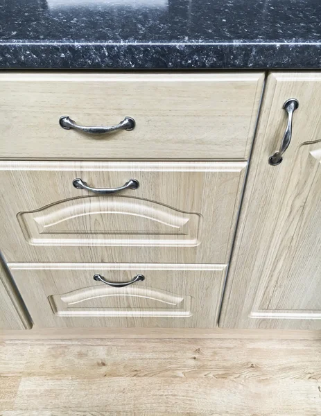 Modern Kitchen cupboards — Stock Photo, Image