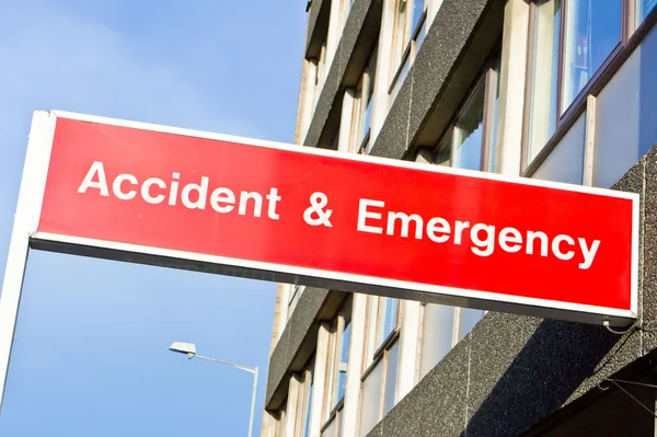 Accident and emergency — Stock Photo, Image