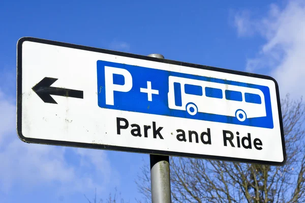 Park and ride — Stock Photo, Image