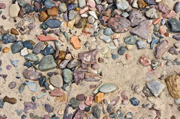 Sand and pebbles — Stock Photo, Image