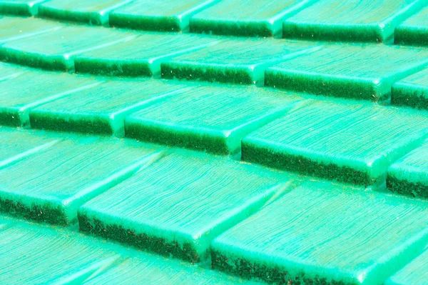 Zelený plast — Stock fotografie