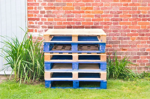 Houten pallets — Stockfoto