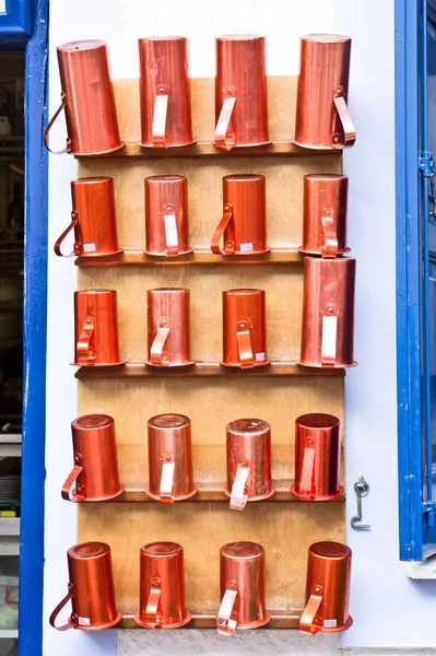 Tasses en métal — Photo