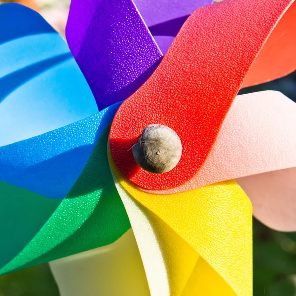 Molino de viento de juguete — Foto de Stock