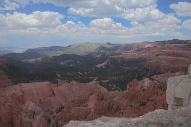 Utah 'taki Cedar Anıtı' na Yüksek Bakış _ 6939