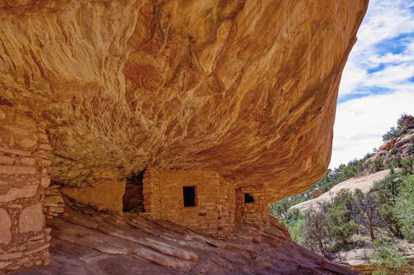 House on Fire Ruin in Bears Ears National Monument in Southeastern Utah_7300