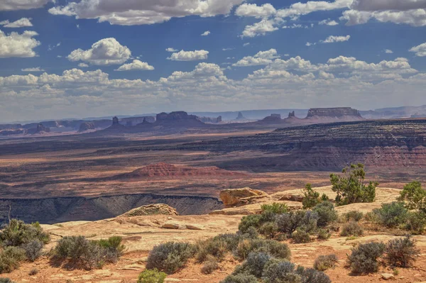 View Monument Valley Muley Point Top Moki Dugway_7070 — Stock Photo, Image