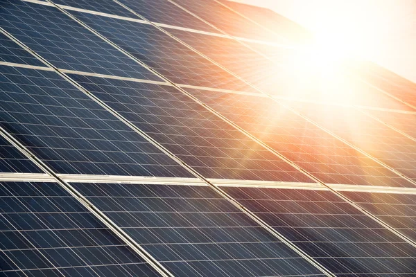 Solar panel - fotovoltaïsche — Stockfoto
