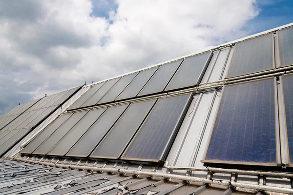 Pannello solare - Fotovoltaico — Foto Stock