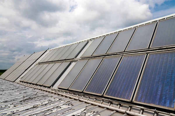 Pannello solare - Fotovoltaico — Foto Stock