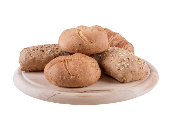 Different types of bread — Stock Photo, Image