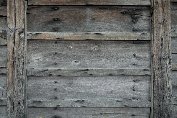 Puerta Vintage de madera vieja. Fondo y textura para texto o imagen . — Foto de Stock